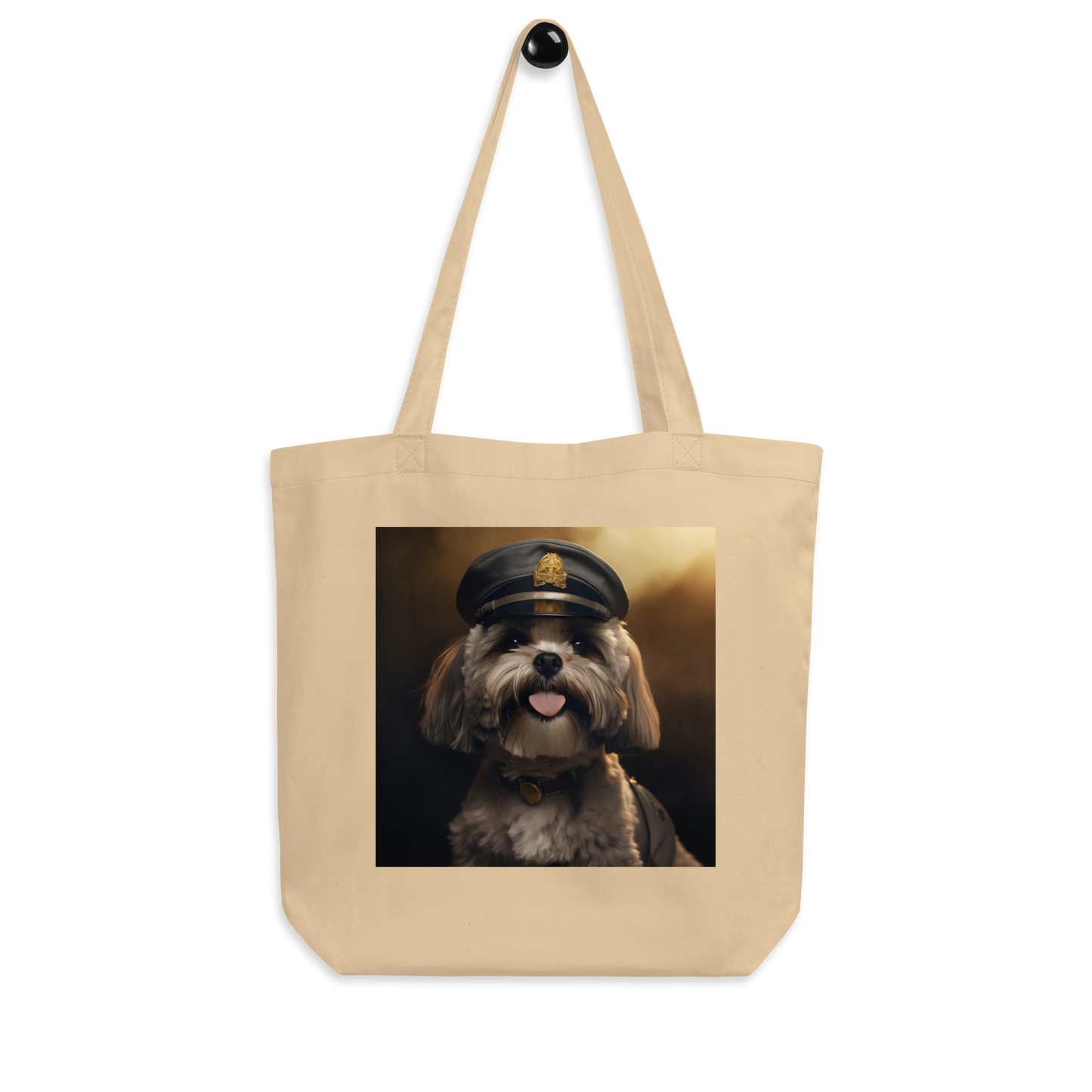 Shih Tzu Airline Pilot Eco Tote Bag