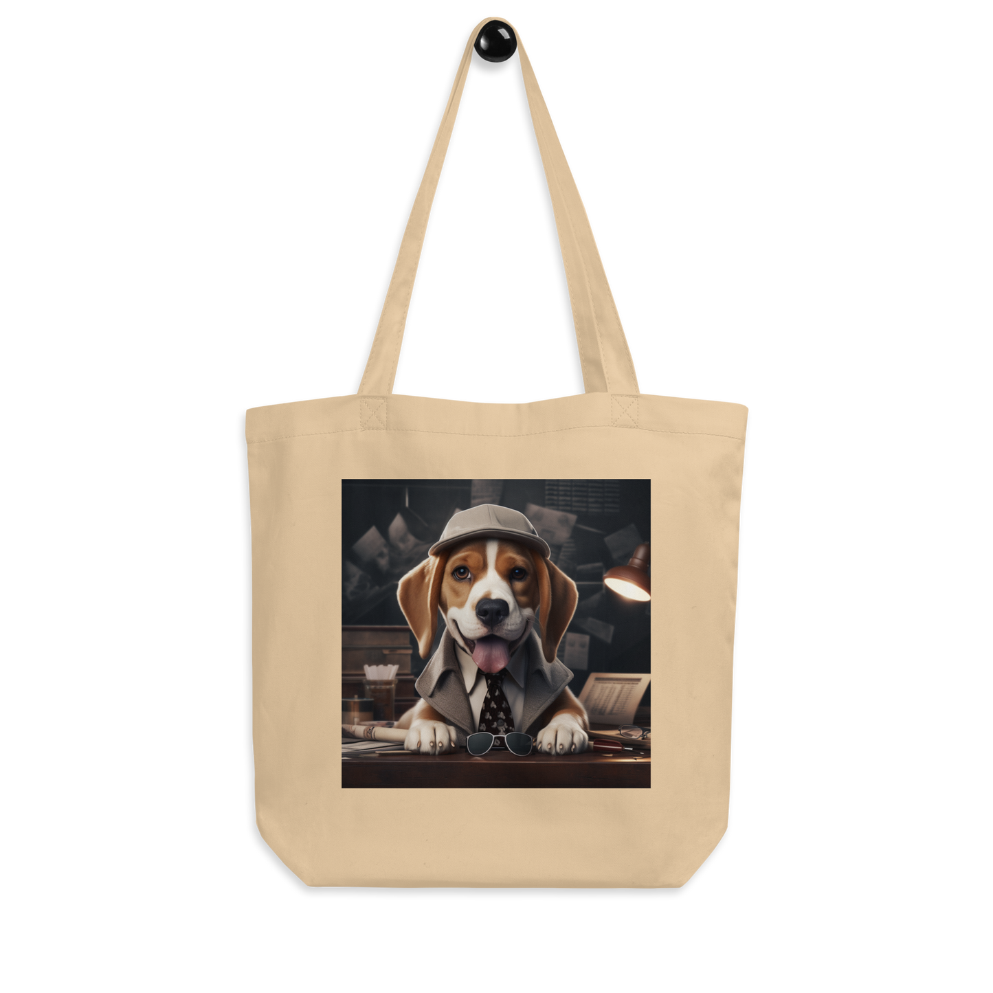 Beagle Detective Eco Tote Bag