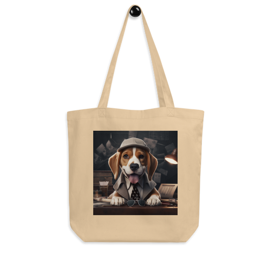 Beagle Detective Eco Tote Bag