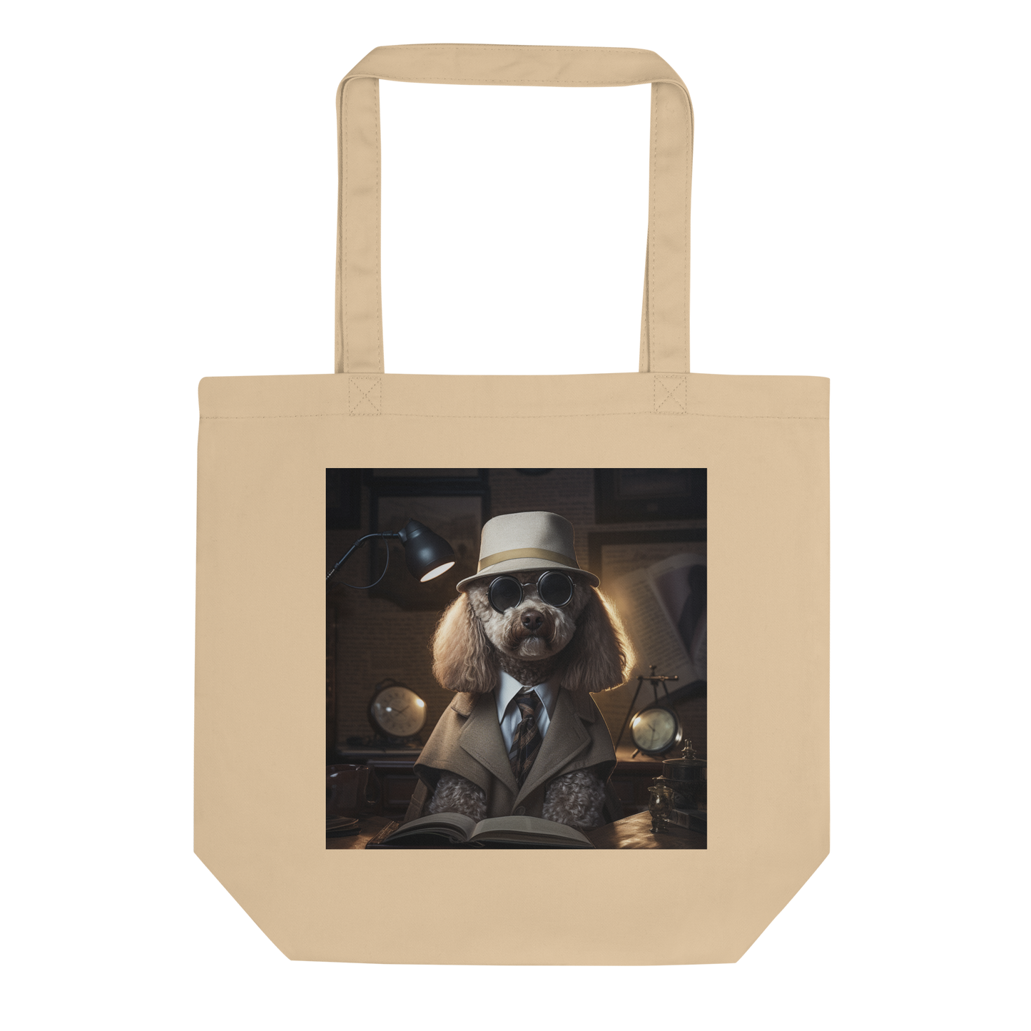 Poodle Detective Eco Tote Bag