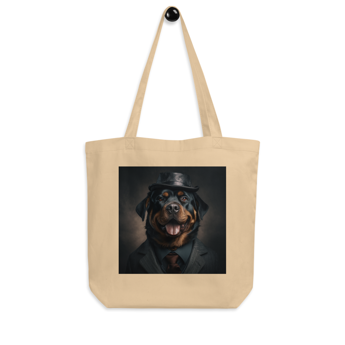 Rottweiler Detective Eco Tote Bag