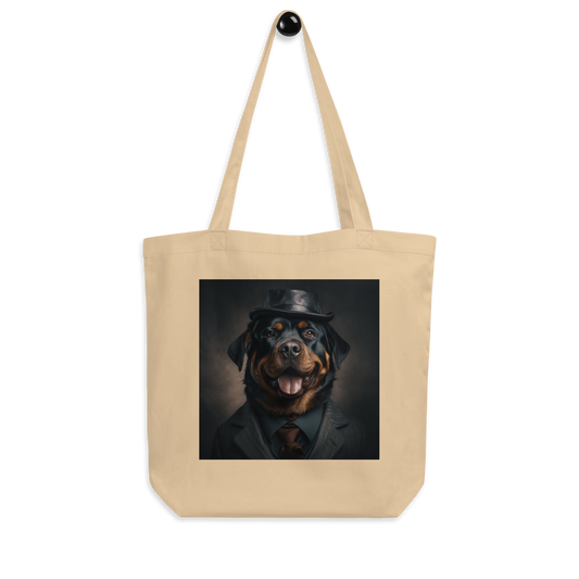 Rottweiler Detective Eco Tote Bag