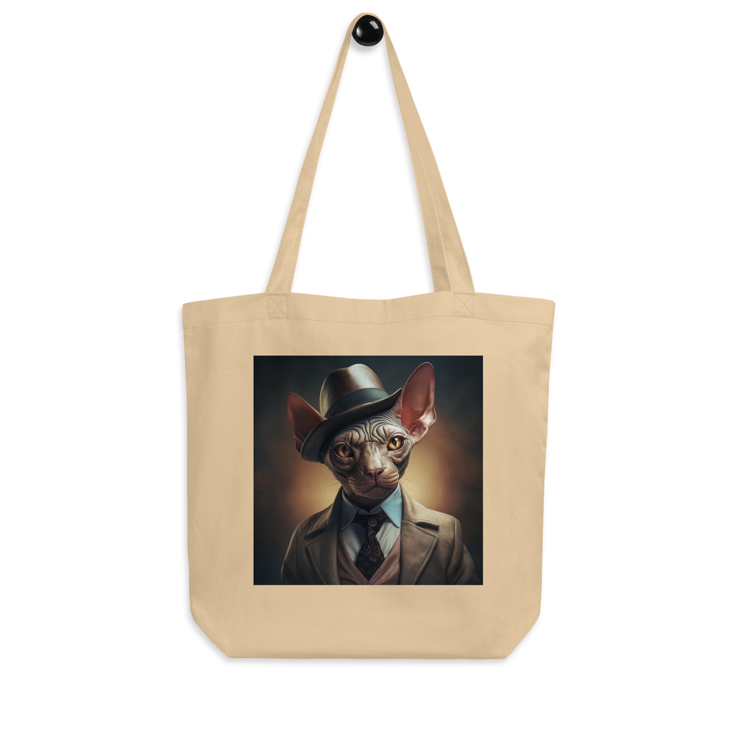 Sphynx Detective Eco Tote Bag