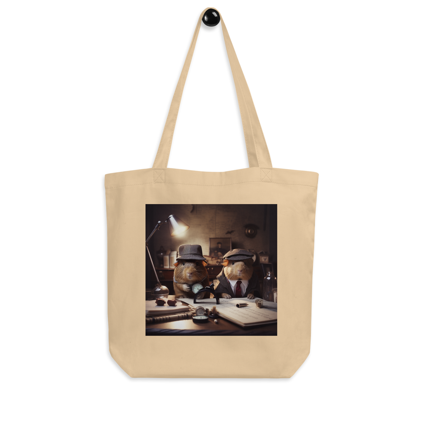 Guinea Pigs Detective Eco Tote Bag