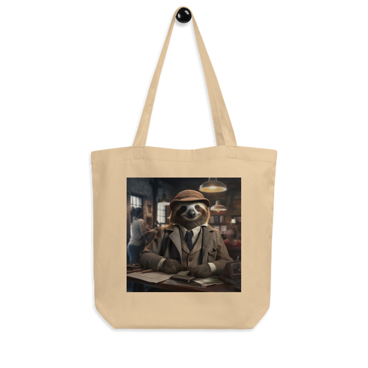 Sloth Detective Eco Tote Bag