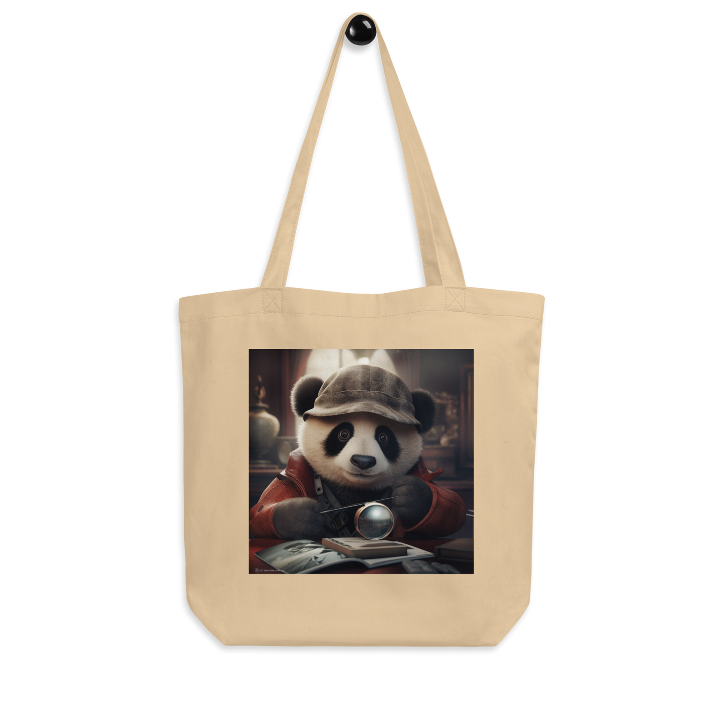 Panda Detective Eco Tote Bag