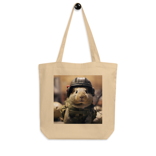 Guinea Pigs Military Person Eco Tote Bag