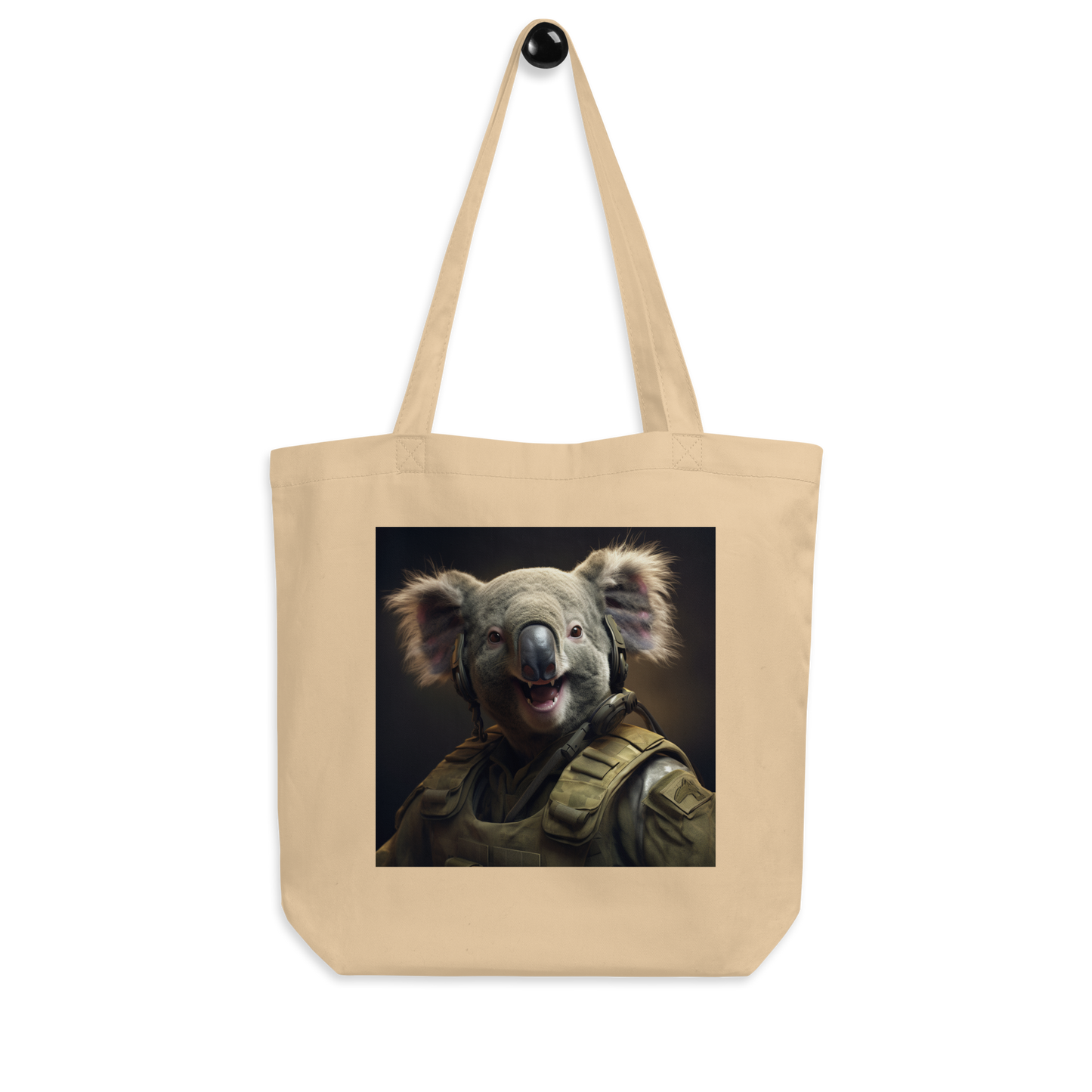 Koala Military Person Eco Tote Bag