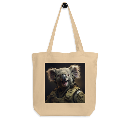 Koala Military Person Eco Tote Bag