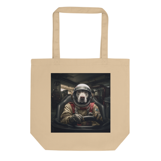 Labrador Retriever F1 Car Driver Eco Tote Bag