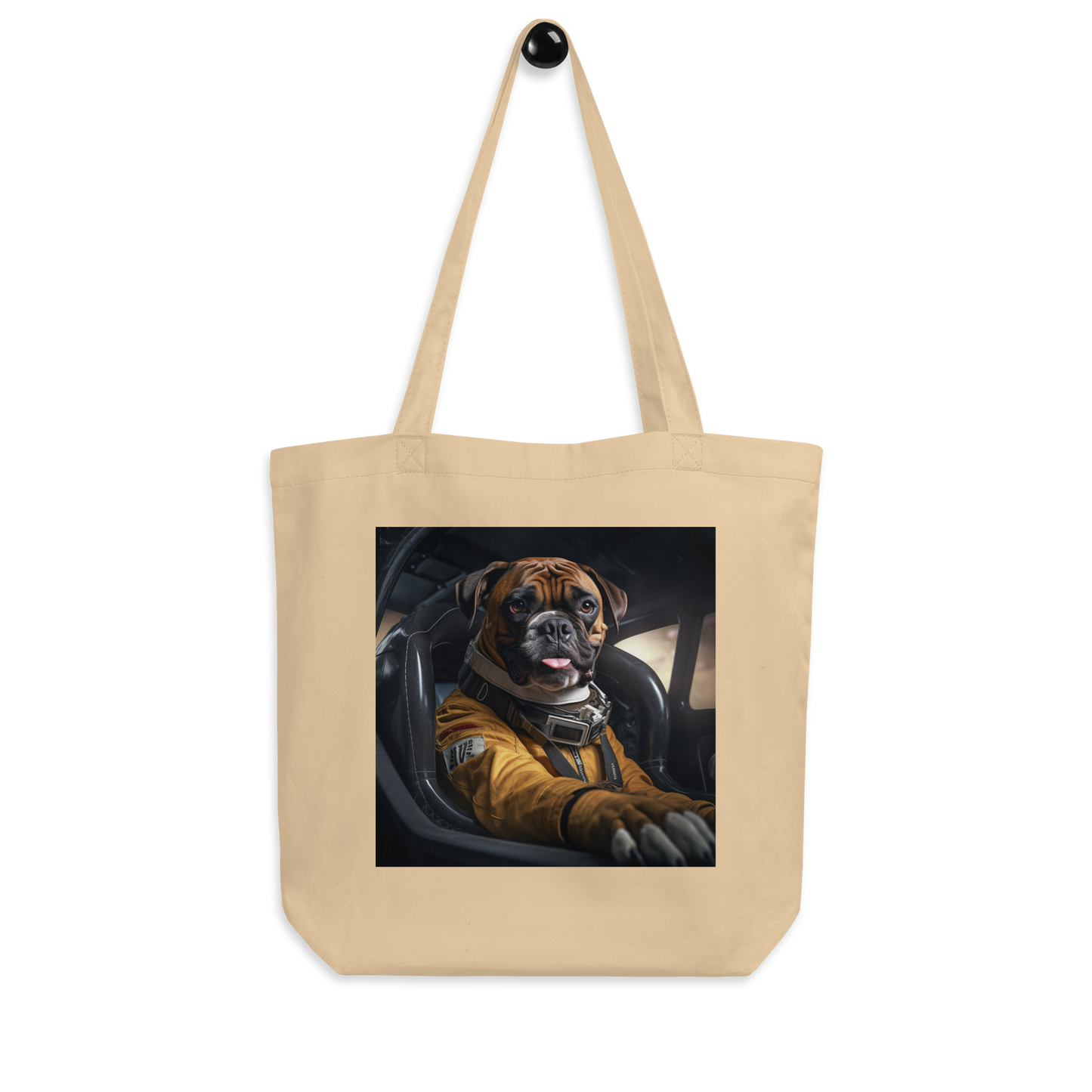 Boxer F1 Car Driver Eco Tote Bag