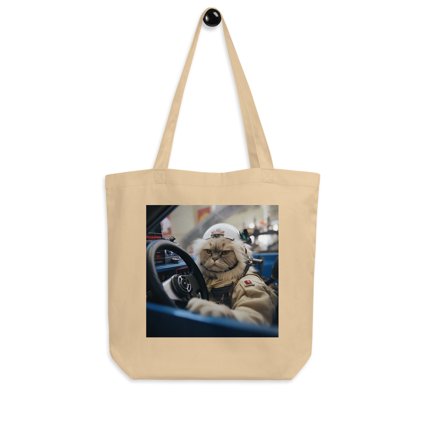 Persian F1 Car Driver Eco Tote Bag