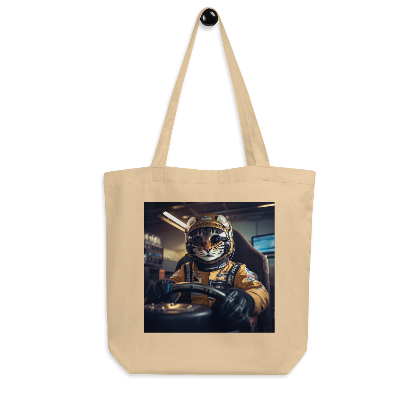 Bengal F1 Car Driver Eco Tote Bag