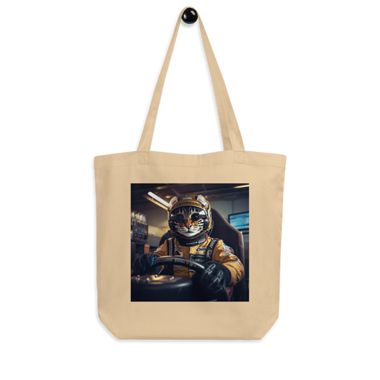 Bengal F1 Car Driver Eco Tote Bag