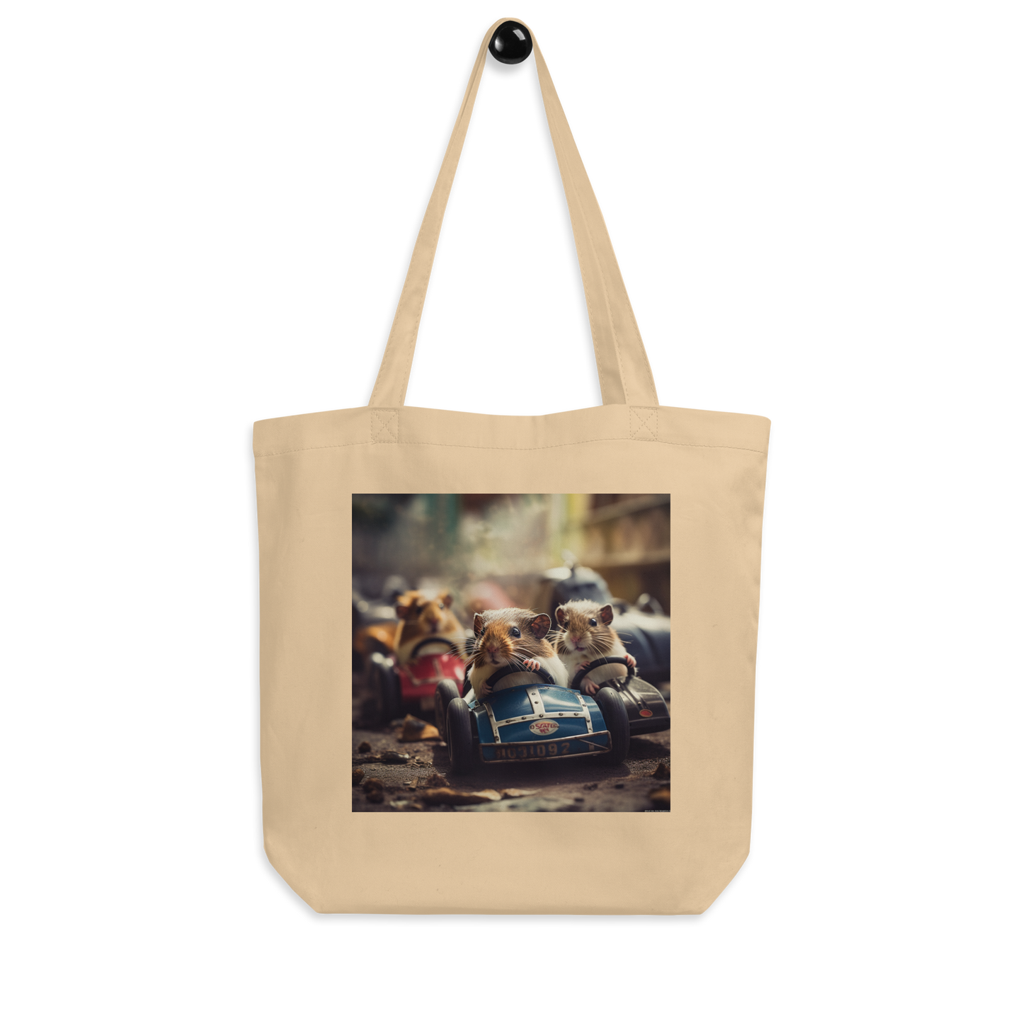 Guinea Pigs F1 Car Driver Eco Tote Bag