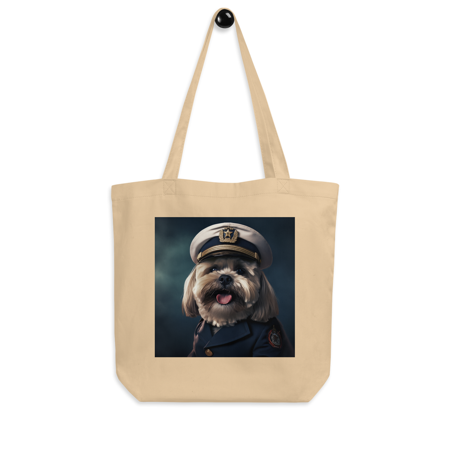 Shih Tzu Police Officer Eco Tote Bag