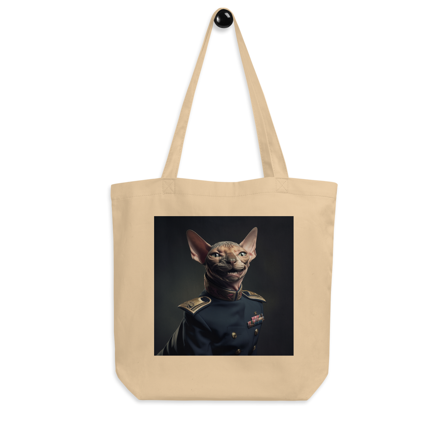 Sphynx Police Officer Eco Tote Bag