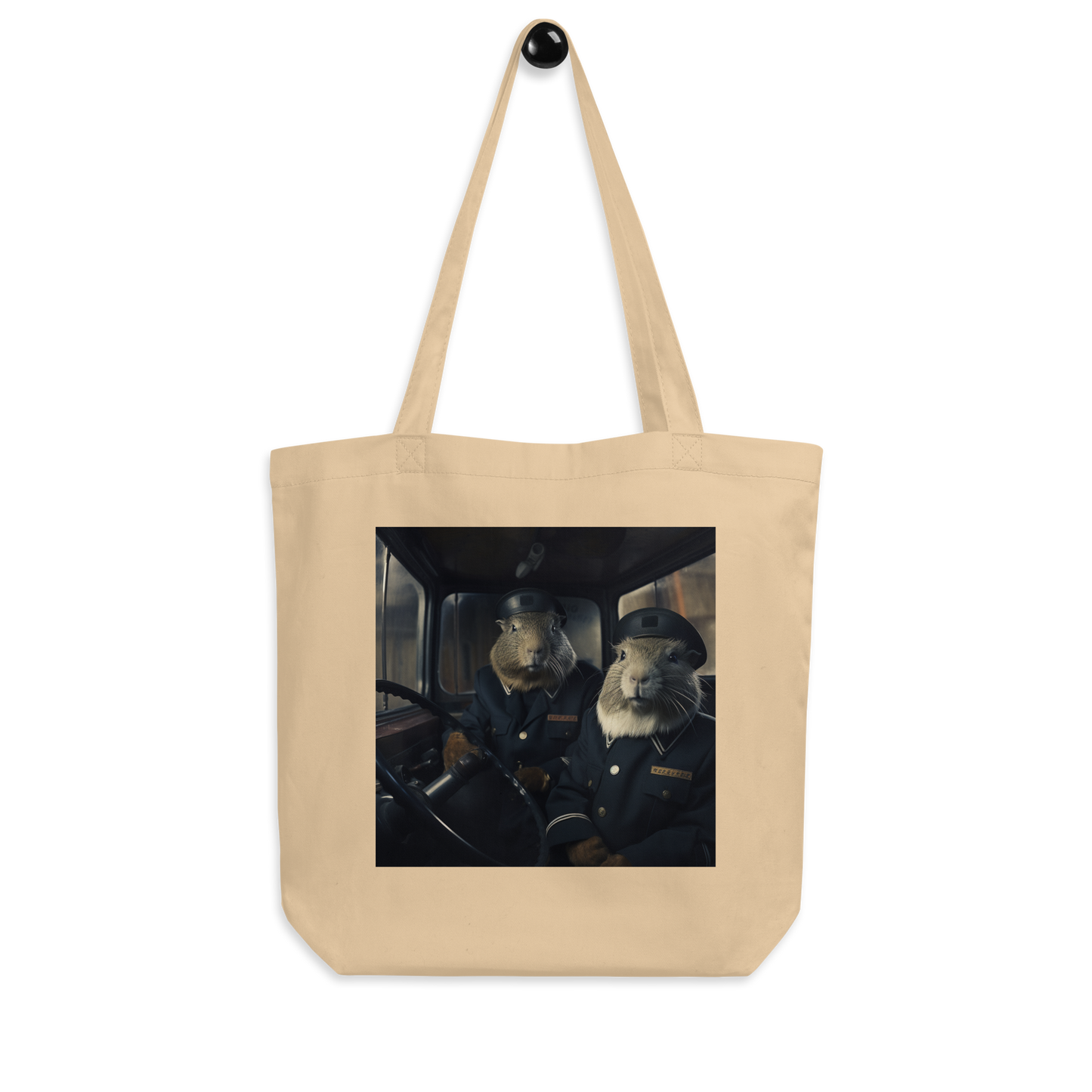 Guinea Pigs Police Officer Eco Tote Bag