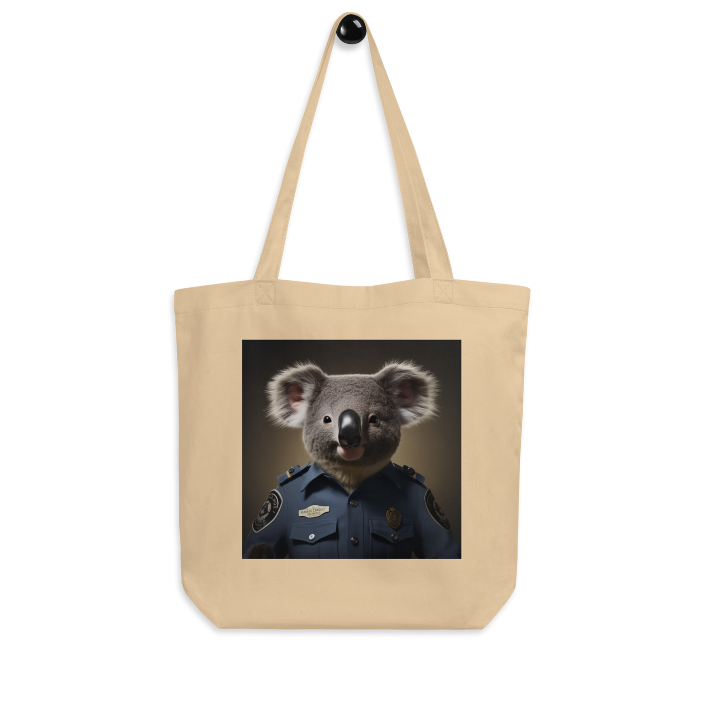 Koala Police Officer Eco Tote Bag