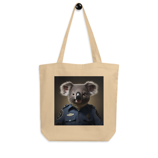 Koala Police Officer Eco Tote Bag