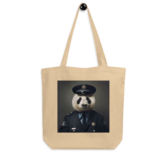Panda Police Officer Eco Tote Bag