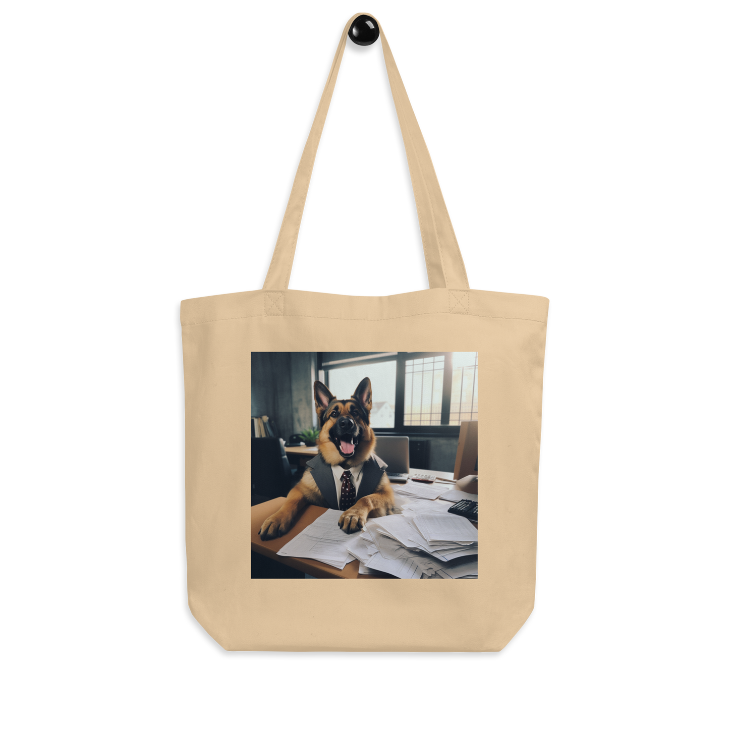 German Shepherd Lawyer Eco Tote Bag