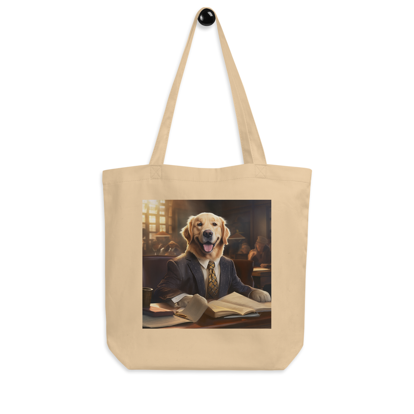 Golden Retriever Lawyer Eco Tote Bag