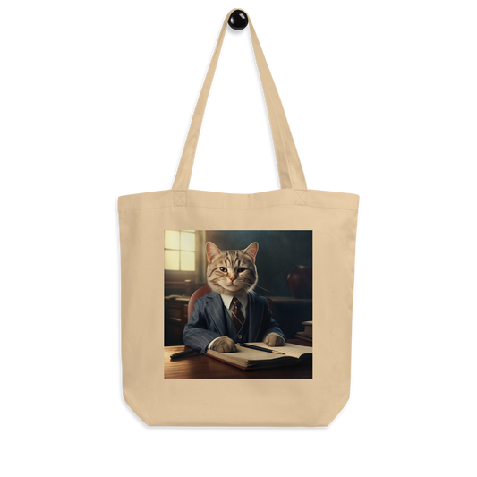 Domestic Shorthair Lawyer Eco Tote Bag