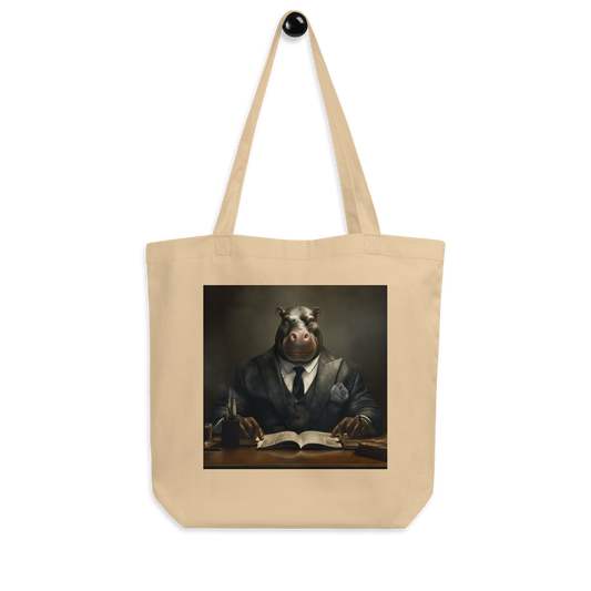 Hippo Lawyer Eco Tote Bag