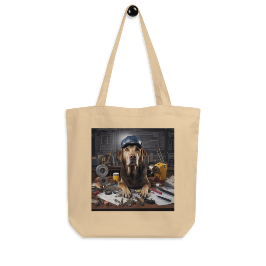 Labrador Retriever Engineer Eco Tote Bag