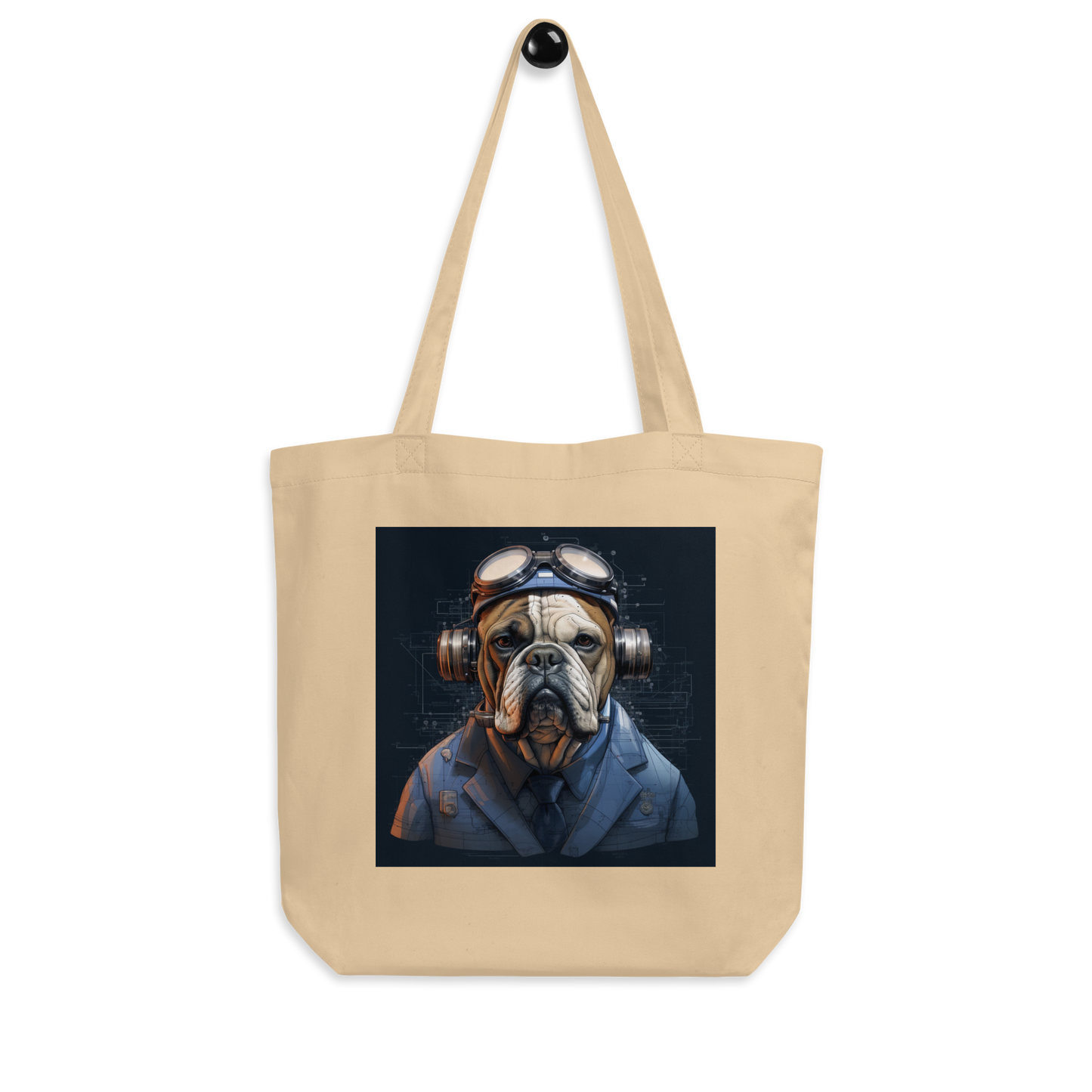 Bulldog Engineer Eco Tote Bag