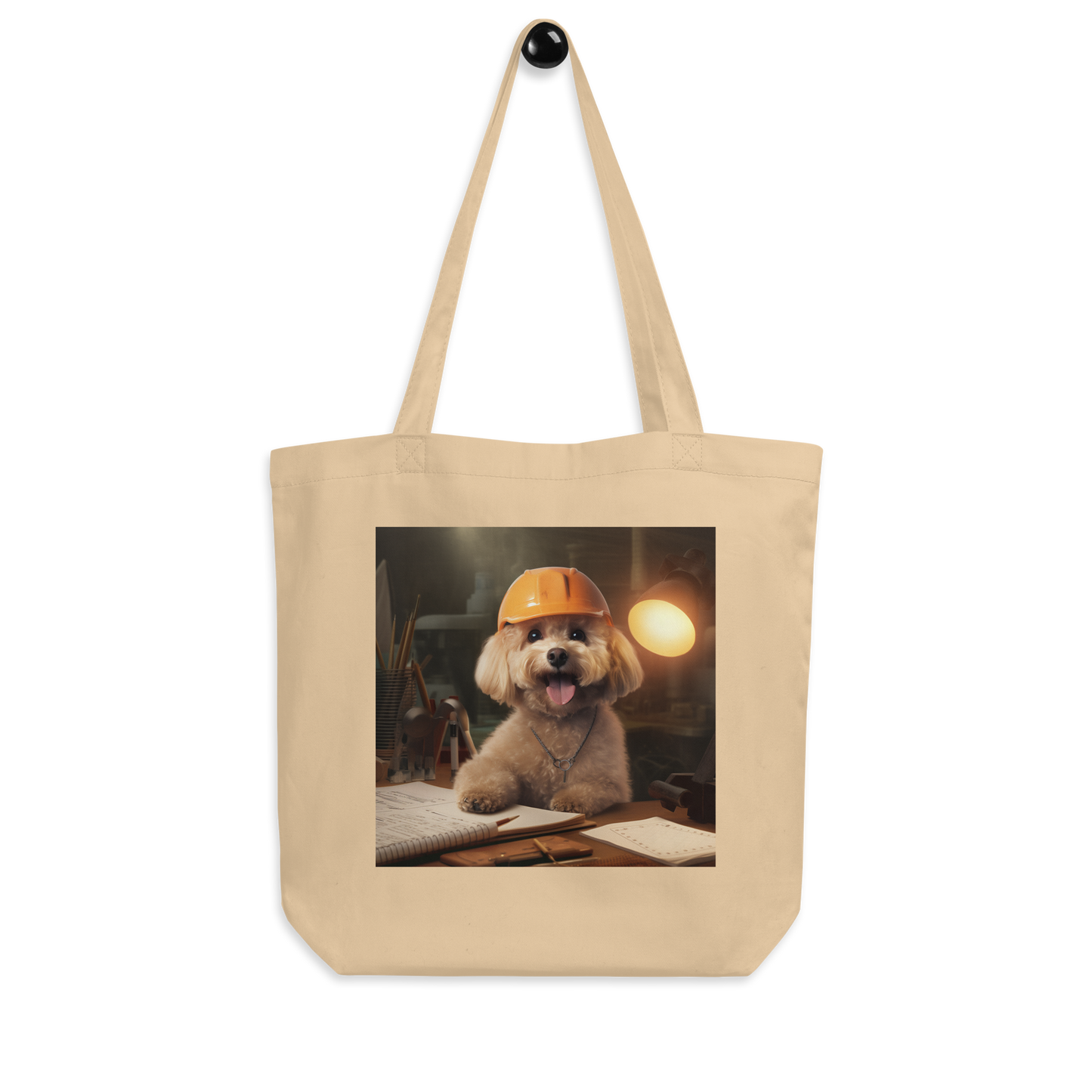 Poodle Engineer Eco Tote Bag