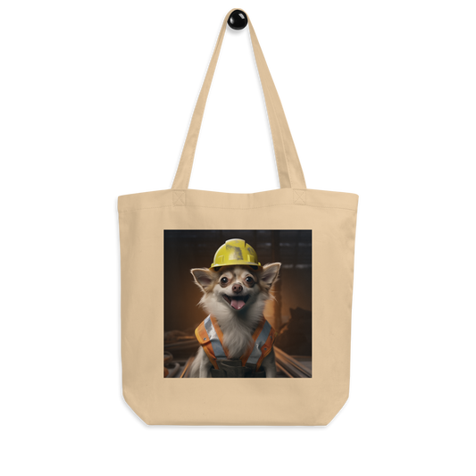 Chihuahua Engineer Eco Tote Bag