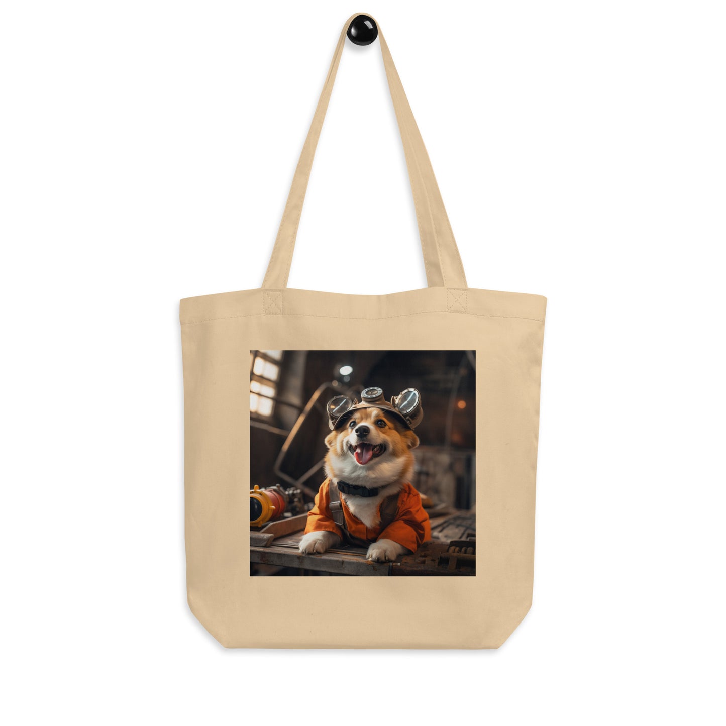 Pembroke Welsh Corgi Engineer Eco Tote Bag