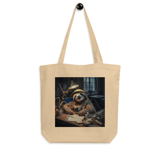 Sloth Engineer Eco Tote Bag