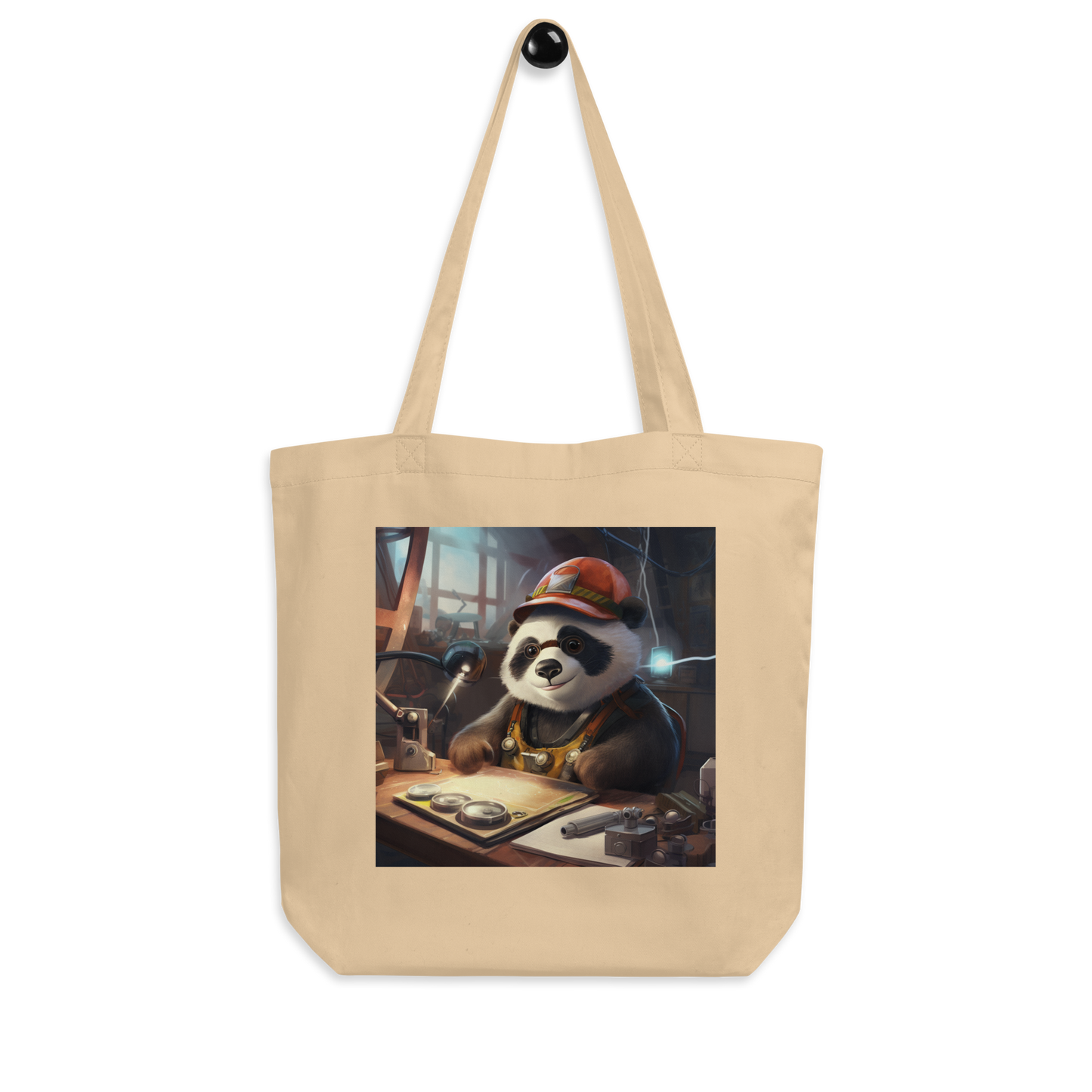 Panda Engineer Eco Tote Bag