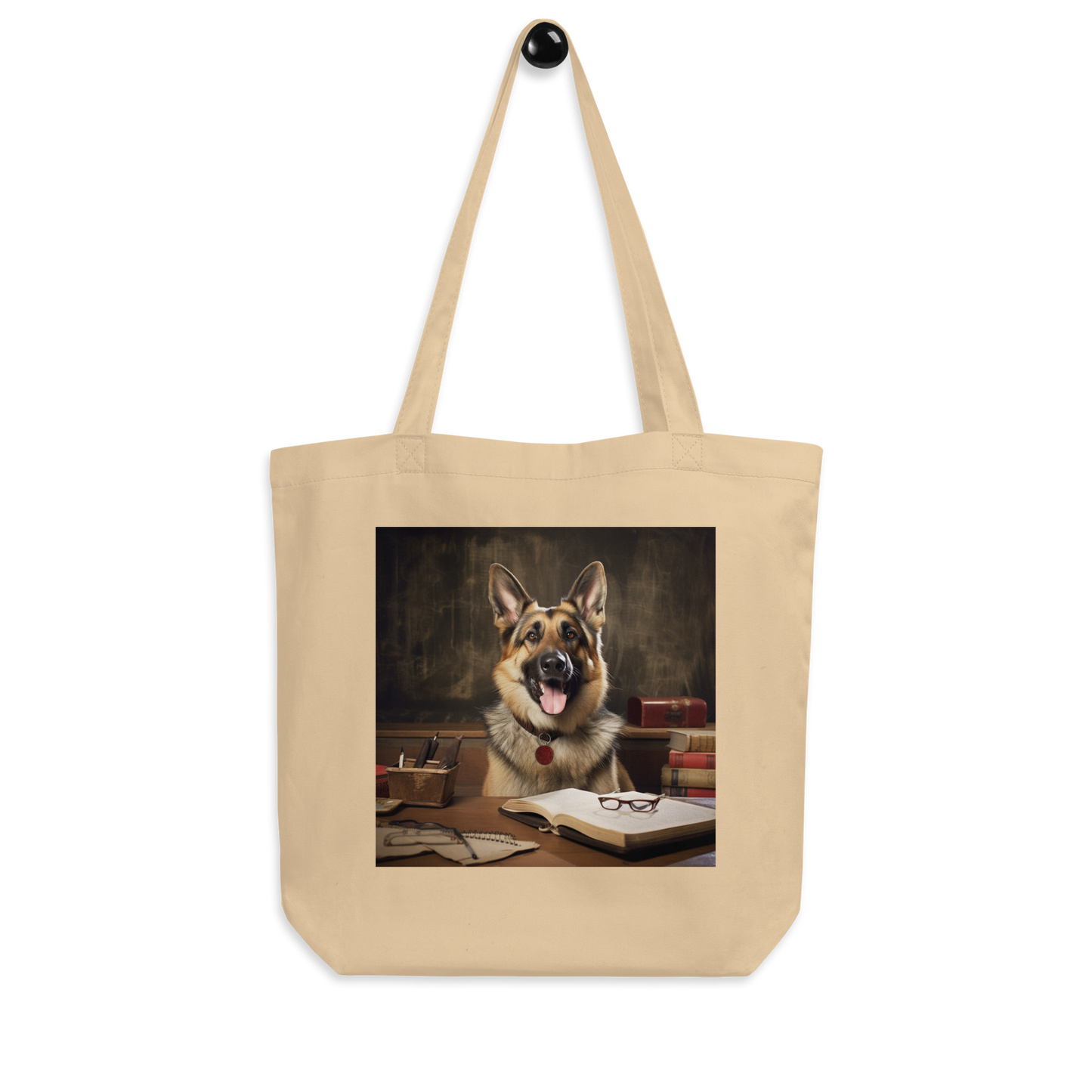 German Shepherd Teacher Eco Tote Bag