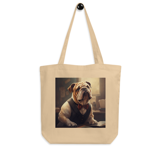 Bulldog Teacher Eco Tote Bag