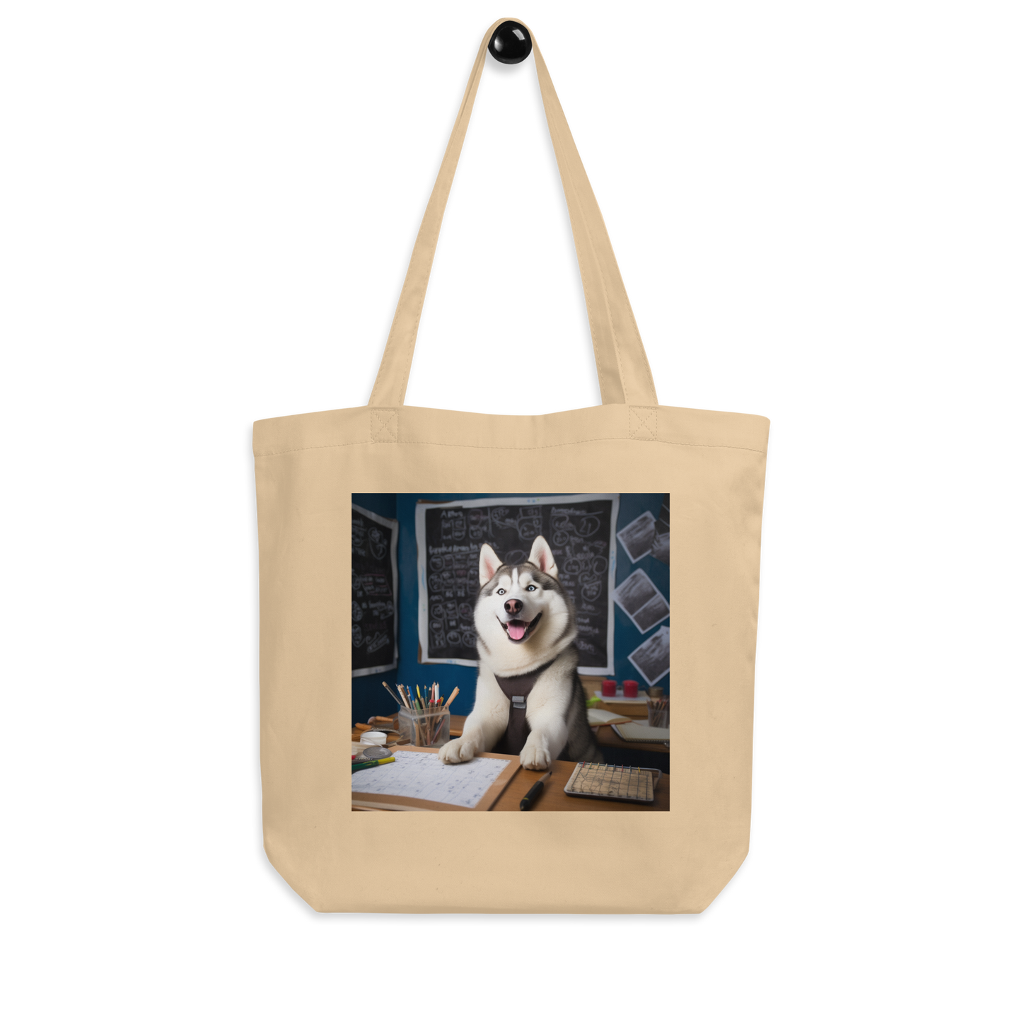 Siberian Husky Teacher Eco Tote Bag