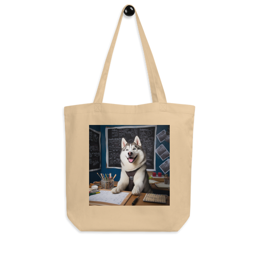 Siberian Husky Teacher Eco Tote Bag