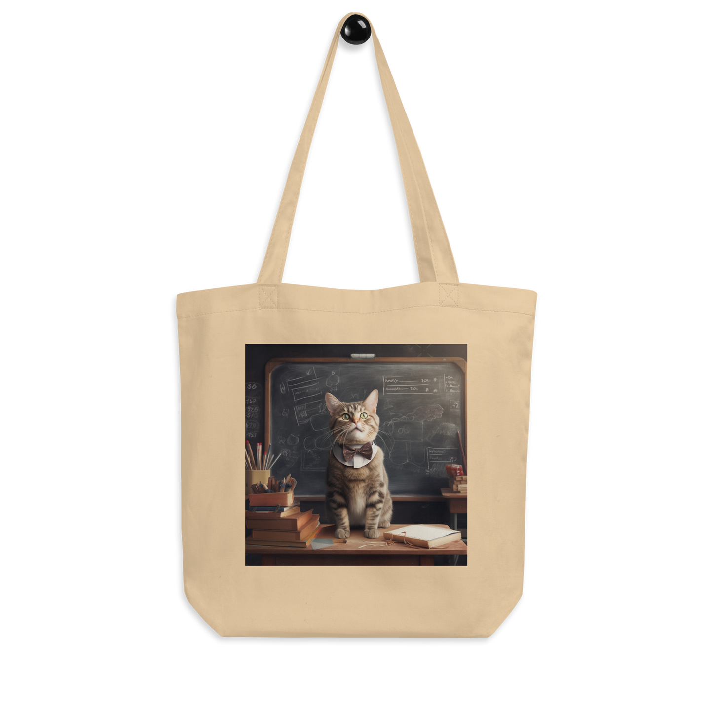 Domestic Shorthair Teacher Eco Tote Bag