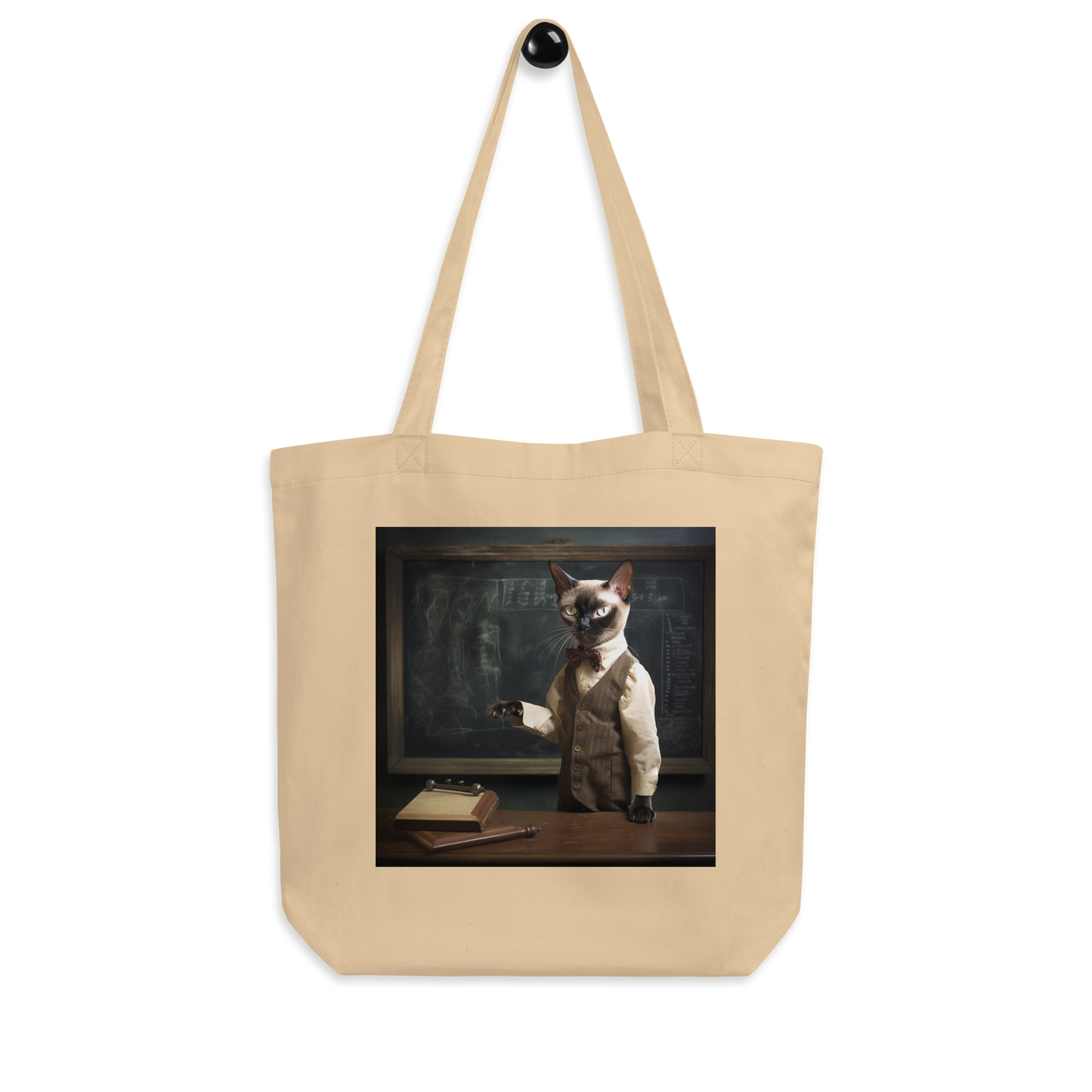 Siamese Teacher Eco Tote Bag