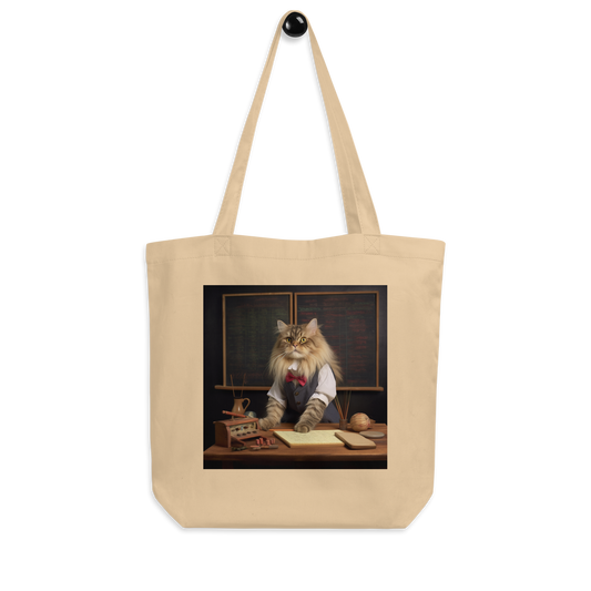 Maine Coon Teacher Eco Tote Bag