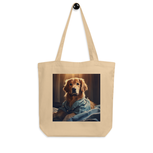 Golden Retriever Nurse Eco Tote Bag