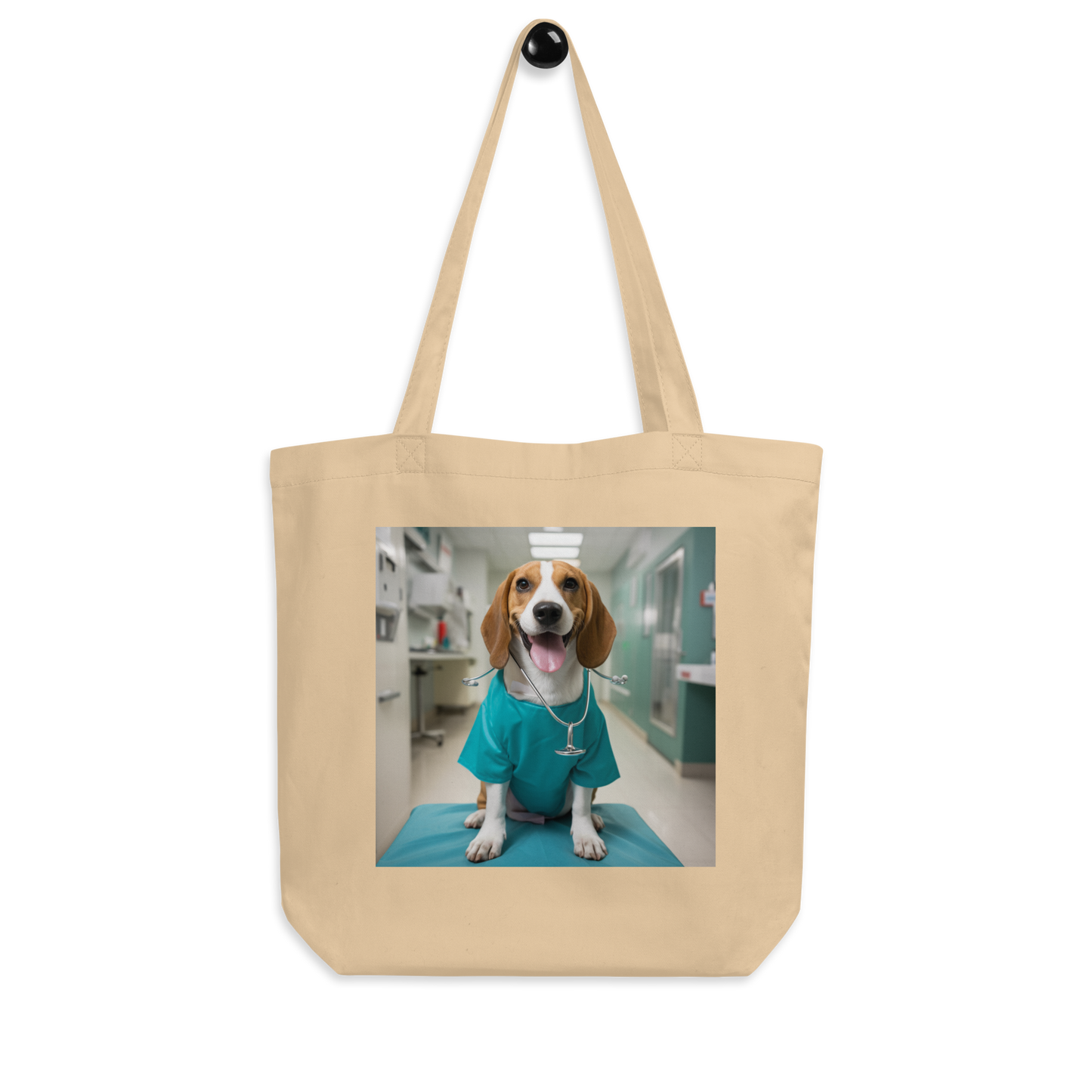 Beagle Nurse Eco Tote Bag