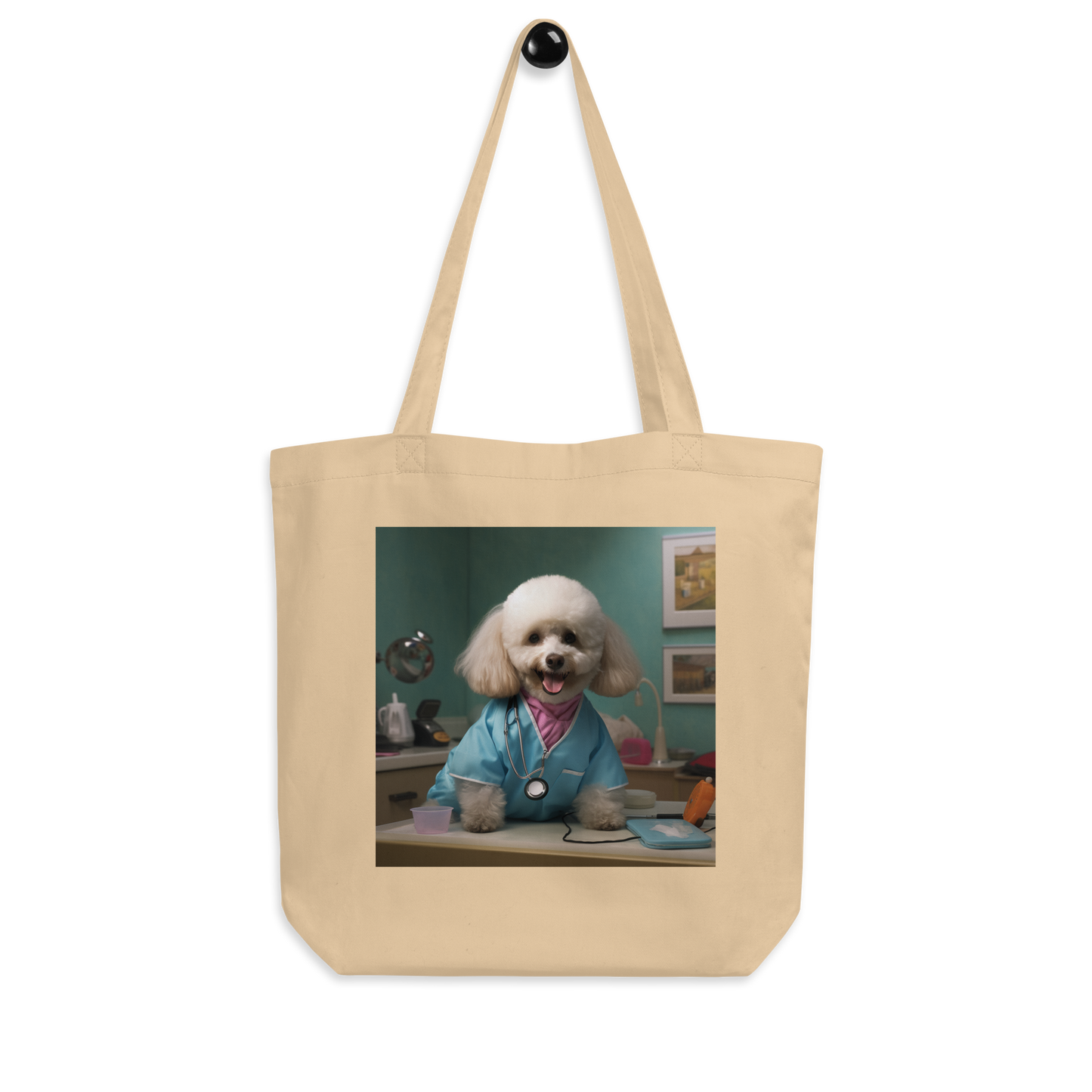 Poodle Nurse Eco Tote Bag