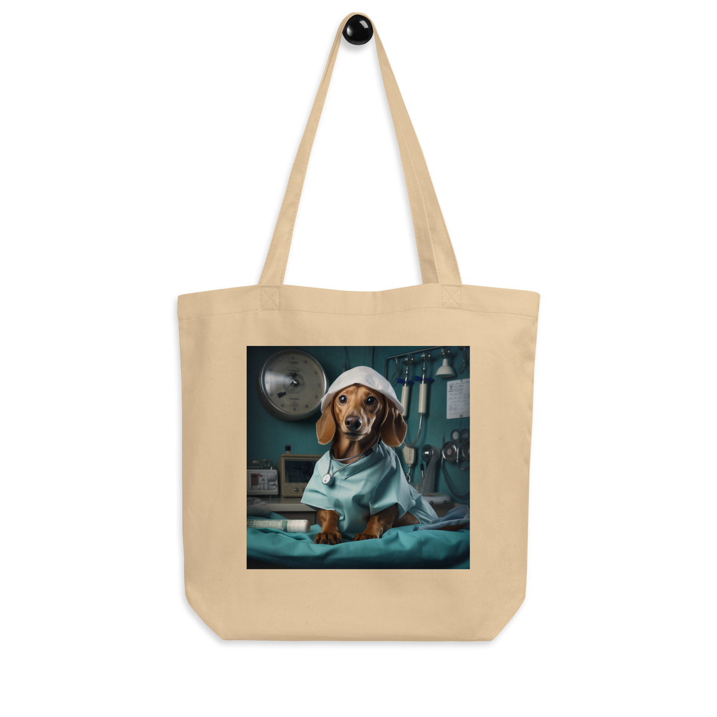 Dachshund Nurse Eco Tote Bag