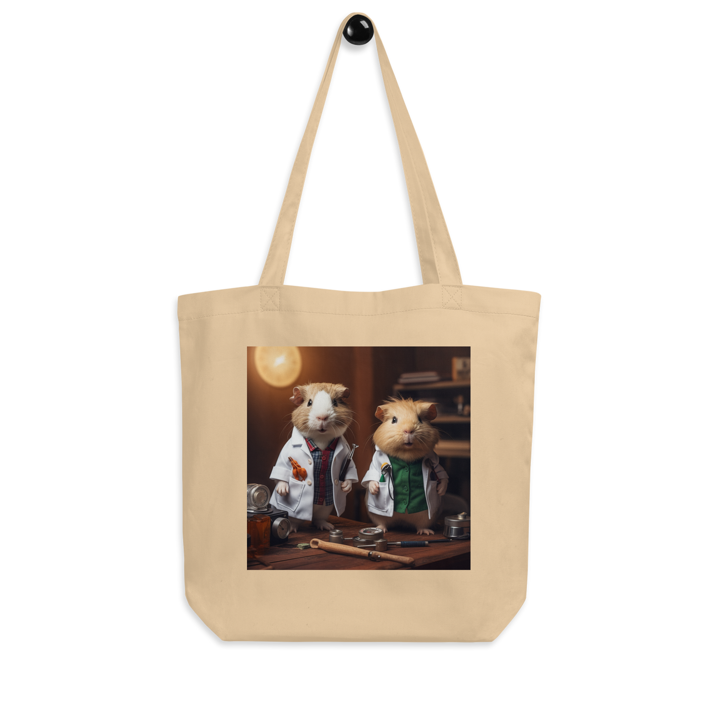 Guinea Pigs Nurse Eco Tote Bag