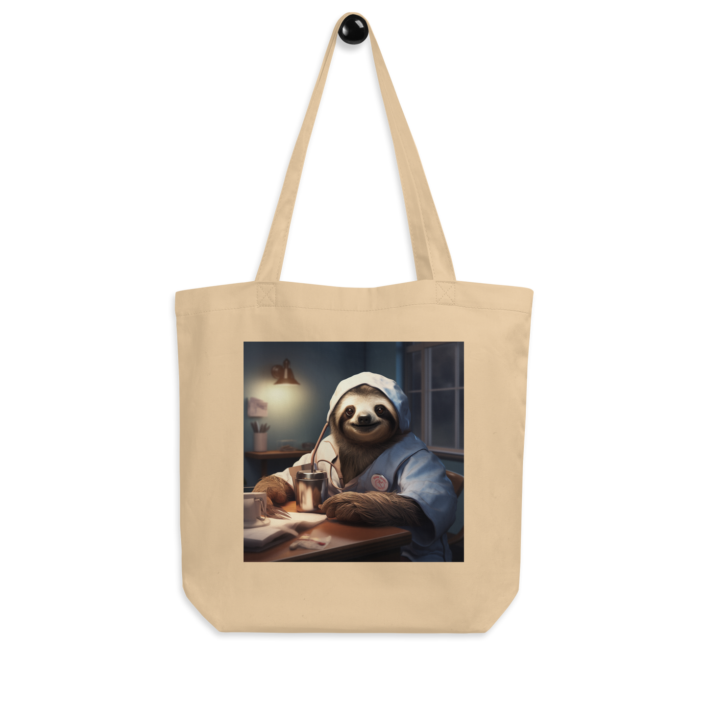 Sloth Nurse Eco Tote Bag