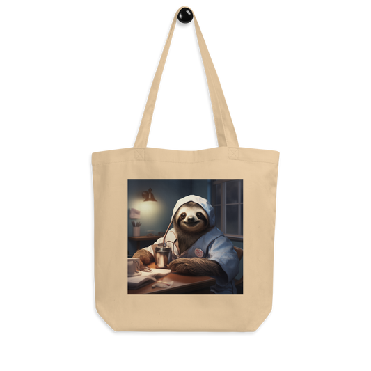 Sloth Nurse Eco Tote Bag